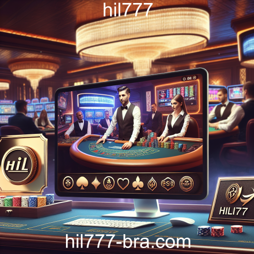A Emoção do Cassino Ao Vivo no hil777